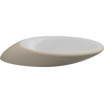 Umyvadlo Umyvadlo Touch, keramické, dvoubarevné, 90x45 cm, TOLAV90BI000034