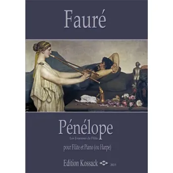 Pénélope -Les joueuses de flûte - pro flétnu a klavír