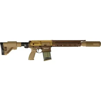 Doplněk k figurce Zbraň pro 1/6 figurky 417A2 Custom Assault Rifle (Coyote)