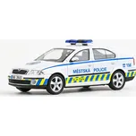 Škoda Octavia II 2004 MP Praha 37 1:43 Škoda Octavia 2004 MP Praha 37 - kovový model autíčka