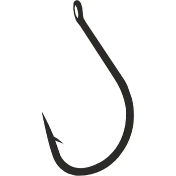 Mistrall háček Shiro Idumezina s očkem 6 black nickel 10ks