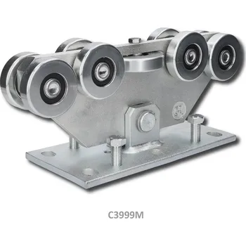 Pohon brány nosný vozík Medio C3999M - vozík posuvné samonosné brány do 1000 kg, pro profil 98 x 98 mm