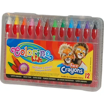 Pastelka Colorino na obličej pastelky 12ks