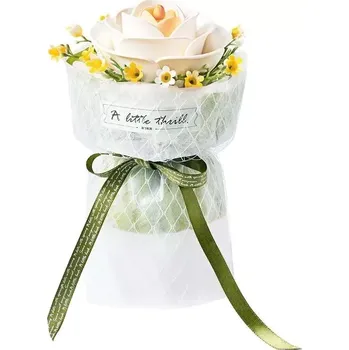 ostatní stavebnice RoboTime 3D skládačka Bílá kamélie