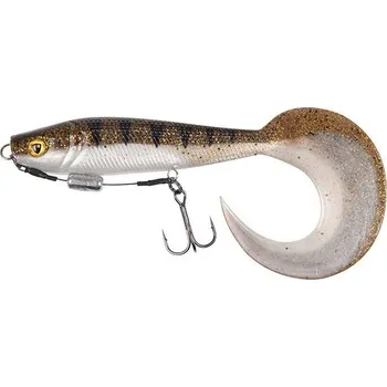 Rybářský háček Nástraha Fox Rage Pro Grub 16cm Loaded UV Glitter Perch