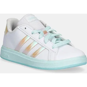 Chlapecká obuv Dětské tenisky adidas GRAND COURT 2.0 bílá barva, JR6097 00X, EUR 40