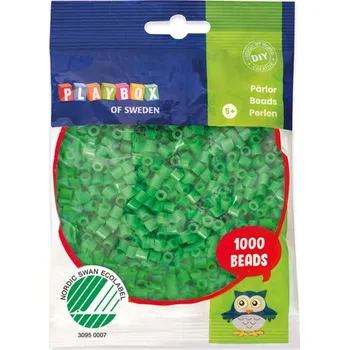 Puzzle PLAYBOX Zažehlovací korálky - zelené 1000ks