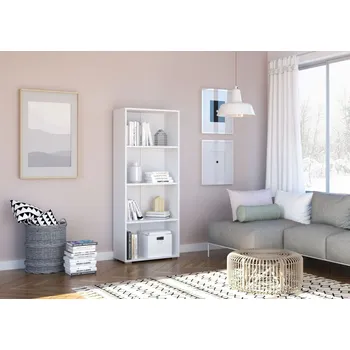 Knihovna Nábytek PEGAS s.r.o. Regál bílý R54P-FX