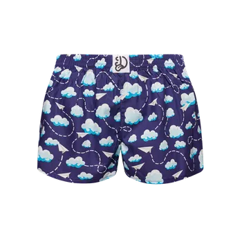 Dámské trenýrky Dedoles Veselé dámské trenky Papírová letadla a oblaky Velikost: S