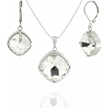 Souprava šperků Souprava šperků Krystal Foxette - Čirá