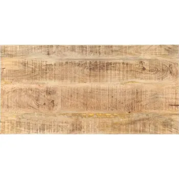 Psací stůl Stolní deska masivní mangovníkové dřevo 25–27 mm 100 x 60 cm - 8719883793726