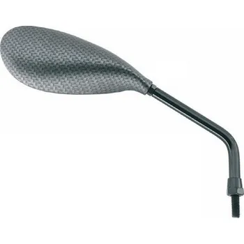 Zrcátko pro motocykl Zrcátko uni ovál carbon pravé E267D 1083653002