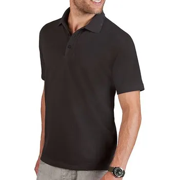 Pánské oblečení EXCD by Promodoro Pracovní vysokogramážová piké polokošile s bočními švy Barva: hnědá čokoládová tmavá, Velikost: XL E4400