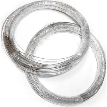 Výtvárné potřeby Měkký Plochý drát 2x0,5mm z nerezové oceli - 1 Kg