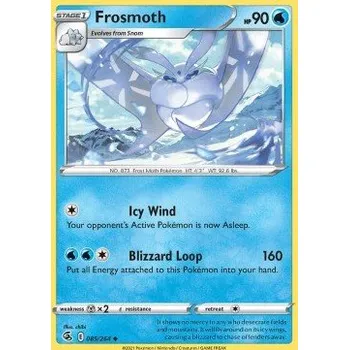 Sběratelská karetní hra Pokémon FST 085/264 Frosmoth - Fusion Strike Stav: Near Mint, Verze: NORMAL