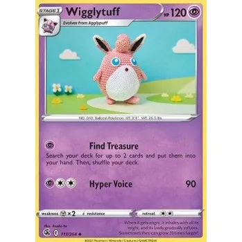 Sběratelská karetní hra Pokémon FST 111/264 Wigglytuff - Fusion Strike Stav: Near Mint, Verze: NORMAL