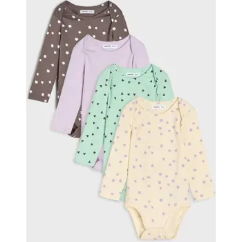 Kojenecký body Sinsay - Balení 4 body - béžová - 9156C-02X - 9156C-02X-98