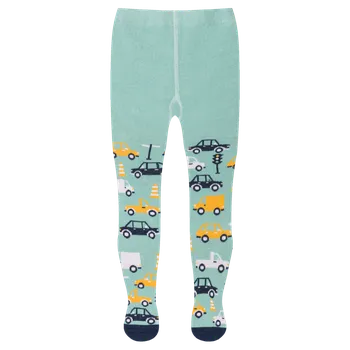 Dedoles Veselé dětské punčošky Auta v provozu Velikost: 4-5 y