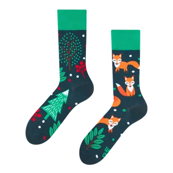 Dámské ponožky Dedoles Veselé ponožky Rezavá liška Velikost: 35-38