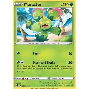 Volný čas Pokémon FST 012/264 Maractus - Fusion Strike Stav: Near Mint, Verze: NORMAL