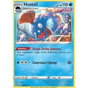 Sběratelská karetní hra Pokémon FST 066/264 Huntail - Fusion Strike Stav: Near Mint, Verze: NORMAL
