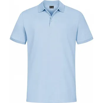 Pánské tričko EXCD by Promodoro Pracovní vysokogramážová piké polokošile s bočními švy Barva: modrá ledově, Velikost: M E4400