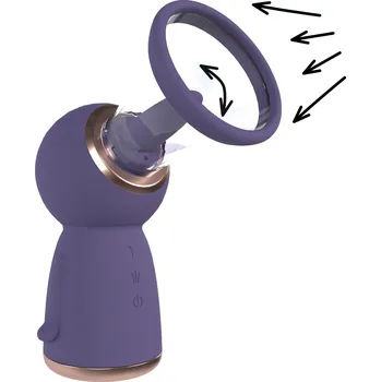 Vibrátor Shots Pumped Exquisite Rechargeable Vulva & Breast Pump Purple