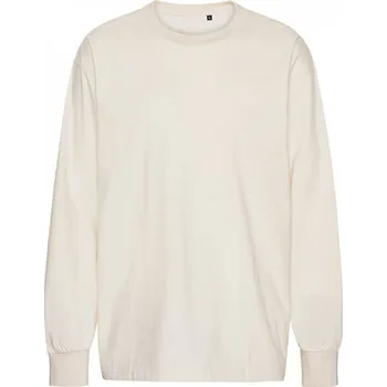 Pánské tričko Tiger Cotton by Neutral Pánské oversize tričko z česané bavlny s dlouhými rukávy Barva: Písková, Velikost: XXL NET60050