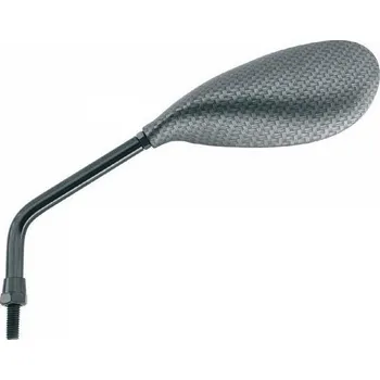 Zrcátko pro motocykl Zrcátko uni ovál carbon levé E267I 1083653001