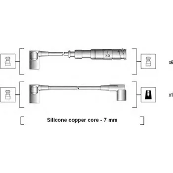 Zapalovací kabel Sada kabelů pro zapalování, 941115110655