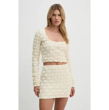 Dámská halenka Halenka Nanushka JYLAN NW24PFTP4211 béžová 01X, vel. L