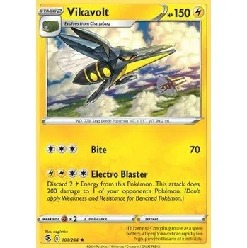 Sběratelská karetní hra Pokémon FST 101/264 Vikavolt - Fusion Strike Stav: Near Mint, Verze: NORMAL