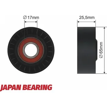 Napínací kladka, žebrovaný klínový řemen, RNK-ME-009