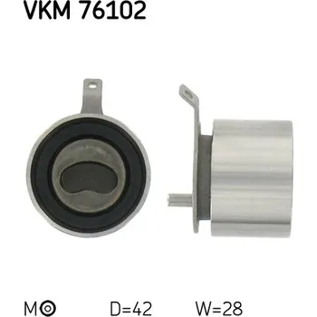 Napínací kladka, ozubený řemen, VKM 76102