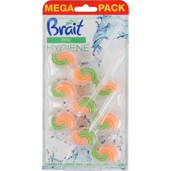 WC čistič Brait 3*45g Kostka do WC H&F Pine