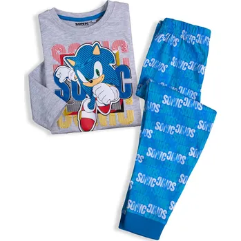 Chlapecké pyžamo Chlapecké pyžamo SONIC šedé Velikost: 104