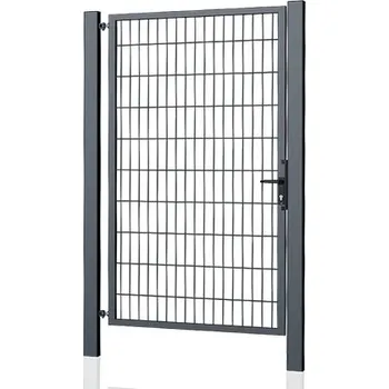 branka Branka 2D jednokřídlá antracit - včetně sloupů Výška branky: 120 cm