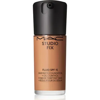 Přípravek na tvář MAC Cosmetics Studio Fix Fluid SPF 15 24HR Matte Foundation + Oil Control matující make-up SPF 15 odstín NW25 30 ml