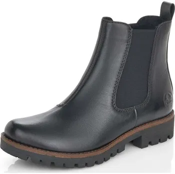 Dámské kozačky Dámská kotníková obuv RIEKER 78552-00 černá W5 37