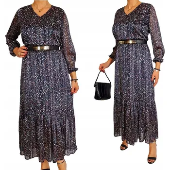 Dámské šaty Elegantní svatební hostina Šaty svatba velikosti XXL 42 44 46 48 50 52 54 56