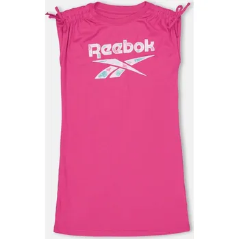 Dívčí šaty Reebok Tropical T-Shirt Dress Blushing Bride 13 let