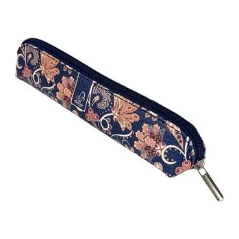 Set školních potřeb Piórnik mini Paisley Kwiaty blue