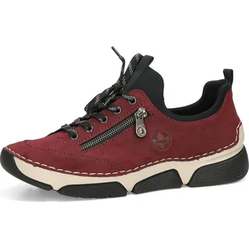 Dámské tenisky Rieker komfortní tenisky 45973-36-BORDEAUX Bordó