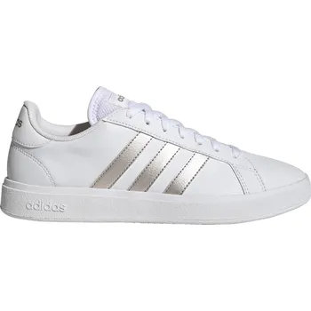 Pánská obuv ADIDAS Ležérní boty Grand Court TD Lifestyle Court 44 BÍLÁ|ŠEDÁ