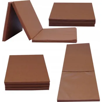 Matrace FITMANIA Gymnastická matrace hnědá 195/85/5 CM - REHABILITAČNÍ