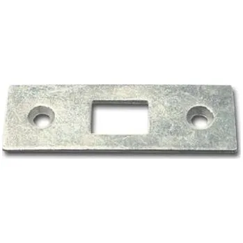 Okno Protiplech pro ovládací tyče/táhla rovný, 53 x 18 mm, ocel pozink