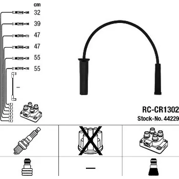 Zapalovací kabel Sada kabelů pro zapalování, 44229
