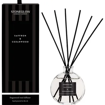 Aroma difuzér Stoneglow Saffron & Cedarwood Vonný difuzér, 120 ml