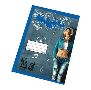 Sešit Školní sešit 560, formát A5, 60 listů, čistý