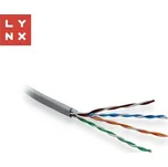 LYNX UTP kabel Cat5e, PVC (Eca), celoměděný, vnitřní , šedý, box 305m